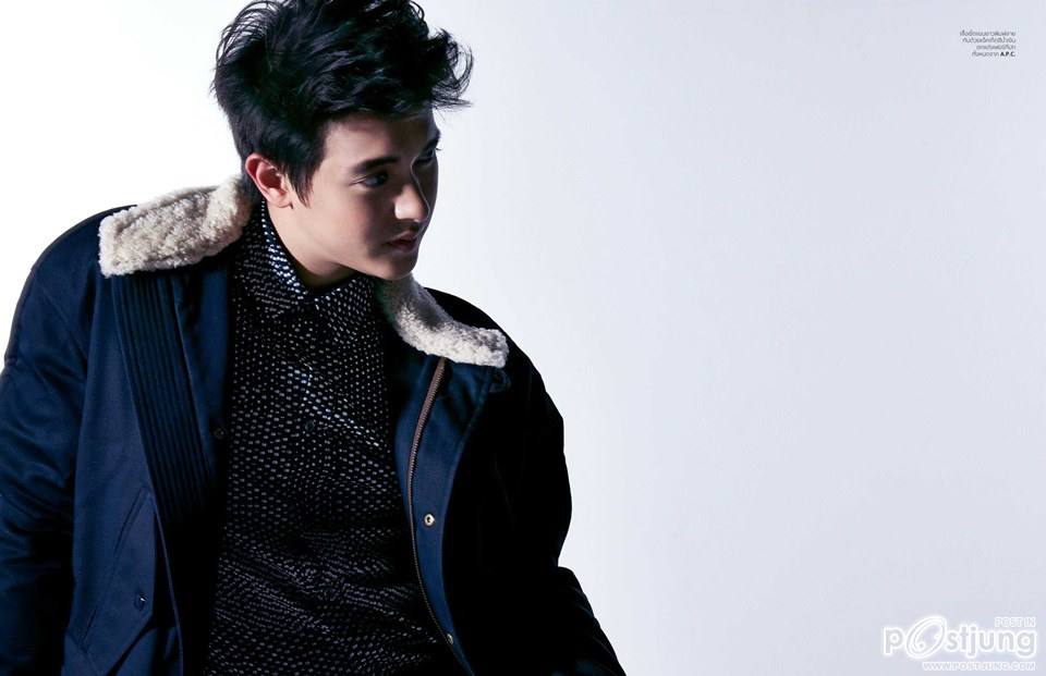 เจมส์-จิรายุ @ HAMBURGER vol.13 no.199 January 2015