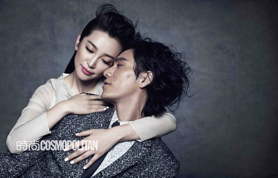 Li Bingbing & Chen Kun @ Cosmopolitan China February 2015