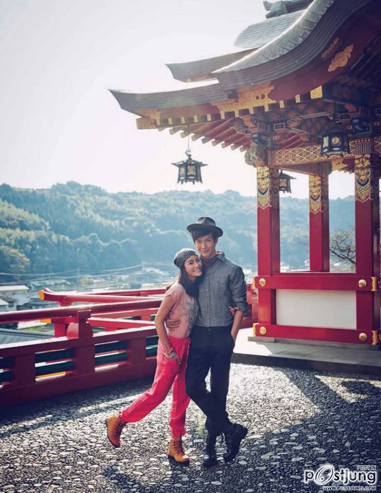 จุ๋ย วรัทยา & พุฒ พุฒิชัย @ HONEYMOON+TRAVEL vol.13 no.152 January 2015