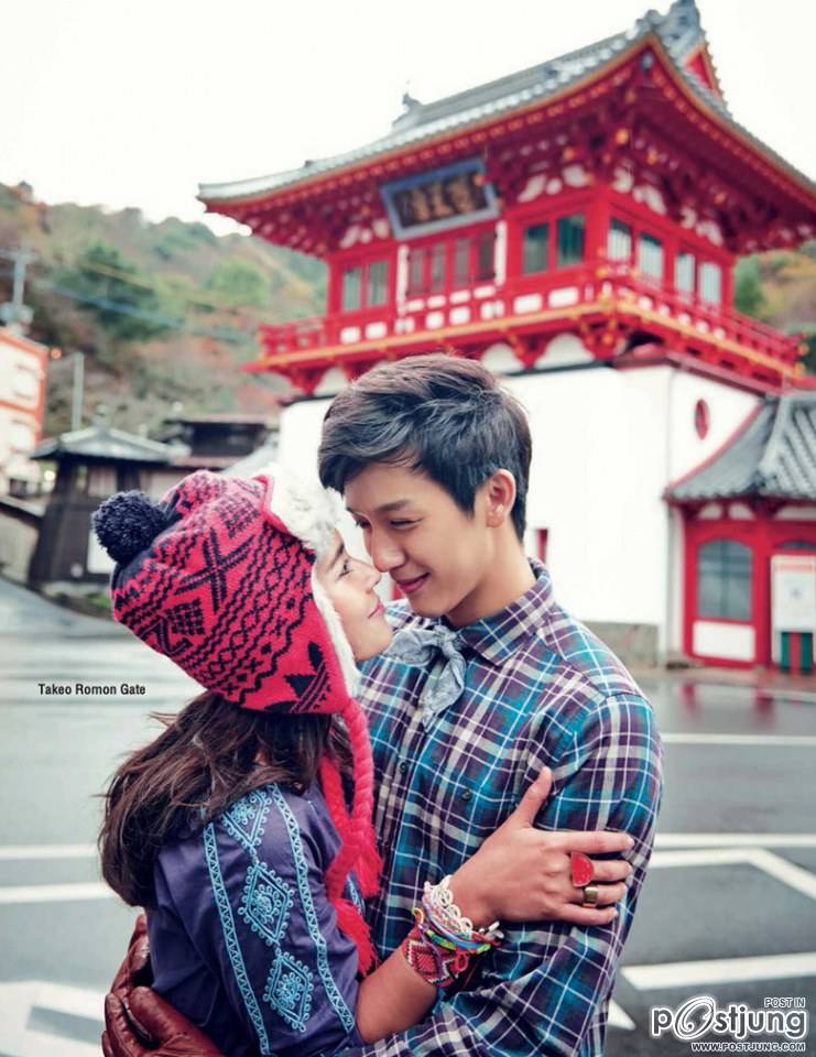 จุ๋ย วรัทยา & พุฒ พุฒิชัย @ HONEYMOON+TRAVEL vol.13 no.152 January 2015