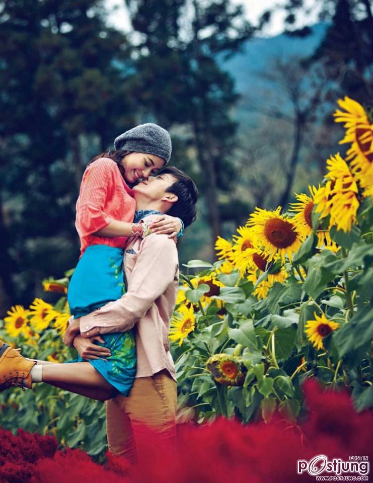 จุ๋ย วรัทยา & พุฒ พุฒิชัย @ HONEYMOON+TRAVEL vol.13 no.152 January 2015
