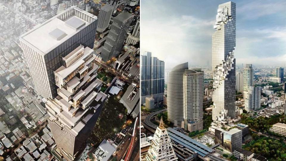 62 ชั้นแล้วนะ ว่าที่ตึกที่สูงที่สุดในเมืองไทย ตึก มหานคร ทาวน์เวอร์ MahaNakhon