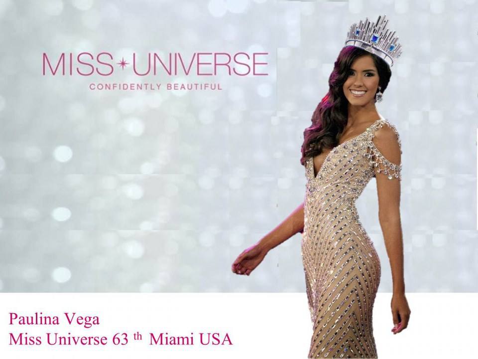 Paulina Vega Miss Universe 63 th Miami USA