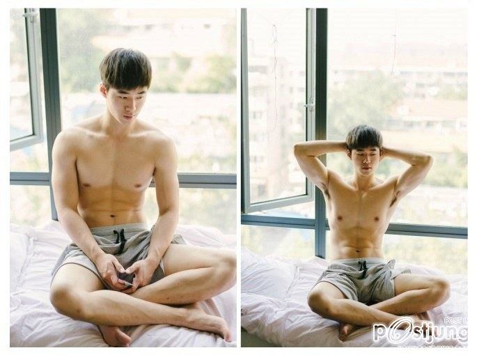 หนุ่มน้อยหุ่นดี้ดี ขนฟูมากกก