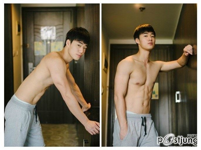 หนุ่มน้อยหุ่นดี้ดี ขนฟูมากกก