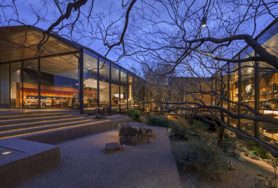 House in Desert by Wendell Burnette Architects