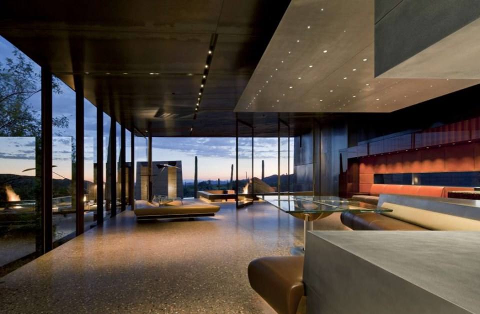 House in Desert by Wendell Burnette Architects