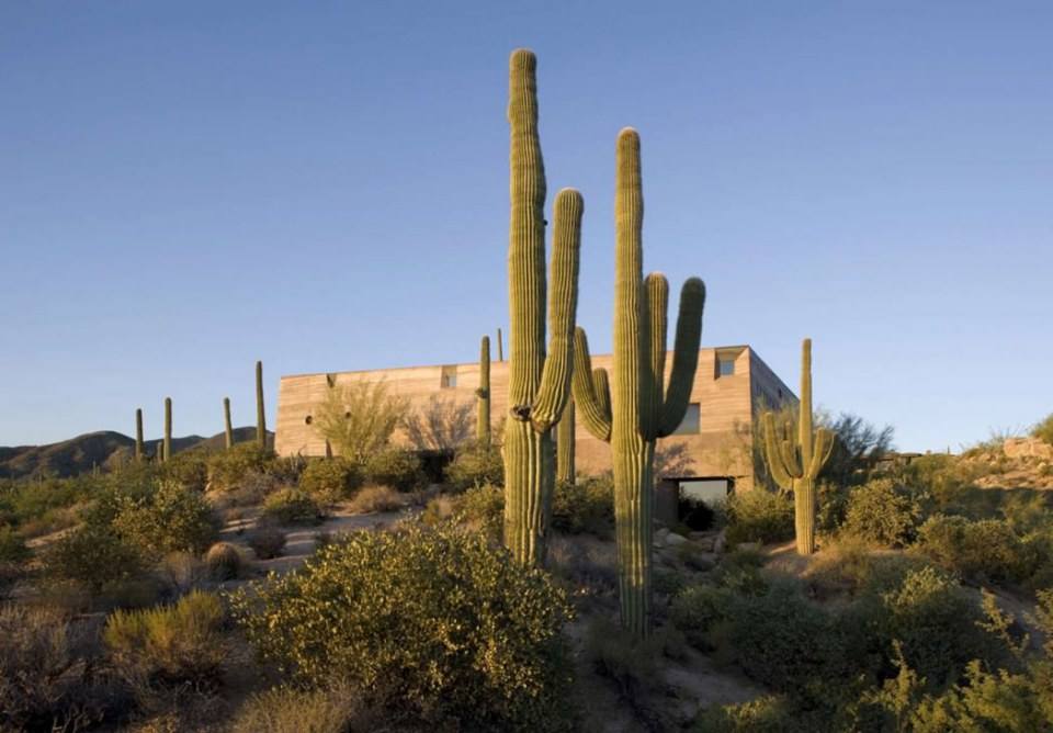 House in Desert by Wendell Burnette Architects