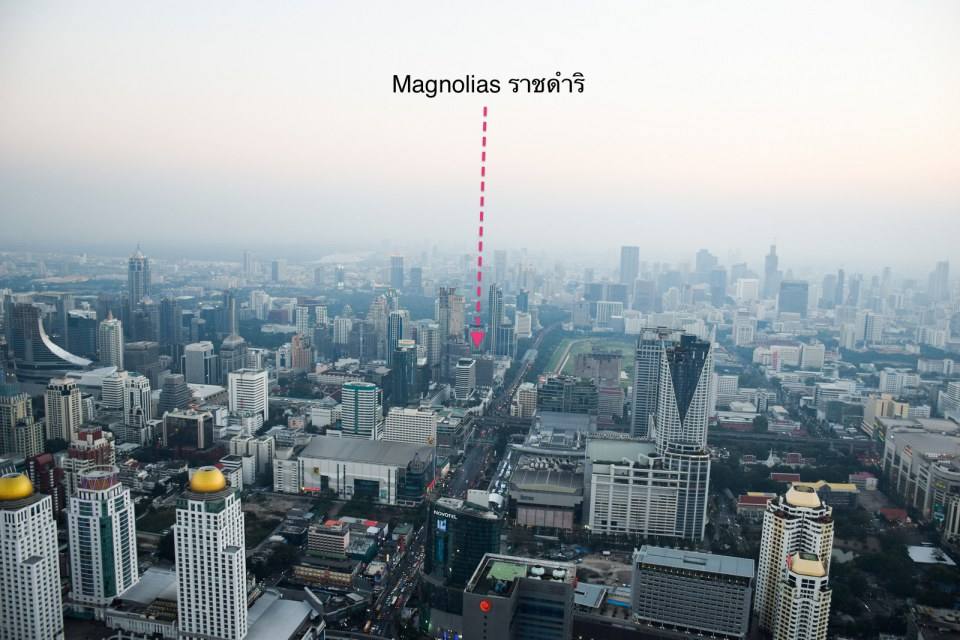 ตึก MAGNOLIAS ราชดำริ อีกตึกสวยๆที่กำลังก่อสร้างใจกลางเมืองกรุงเทพมหานคร