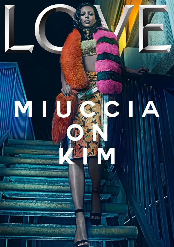 Kim Kardashian @ Love #13 S/S 2015
