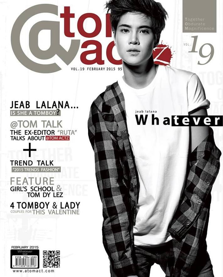 เจี๊ยบ - ลลนา เผยลุคเท่ สไตล์ทอมบอย @Tom Actz Magazine vol.19 February 2015