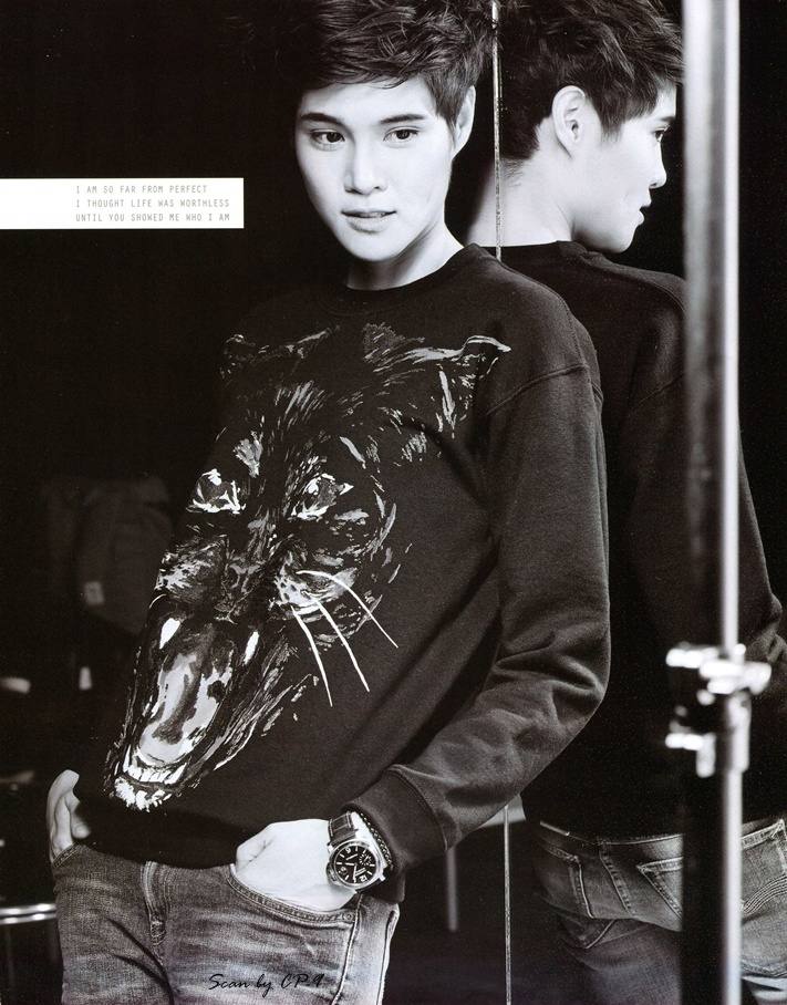 เจี๊ยบ - ลลนา เผยลุคเท่ สไตล์ทอมบอย @Tom Actz Magazine vol.19 February 2015