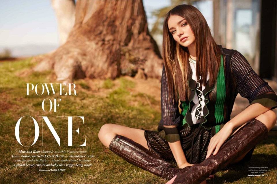 Miranda Kerr @ Harper's Bazaar Australia March 2015