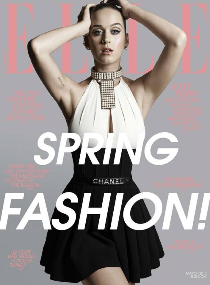 Katy Perry @ Elle US March 2015