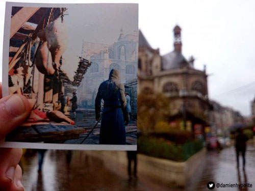 ตามหาสถานที่จริงจากฉากในเกม Assassin's Creed Unity