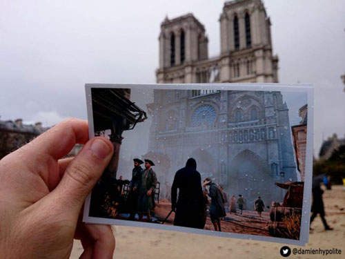 ตามหาสถานที่จริงจากฉากในเกม Assassin's Creed Unity
