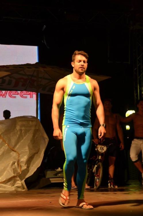 Male in LYCRA