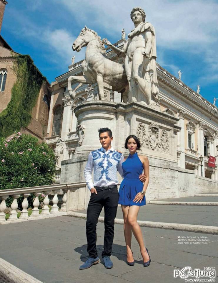 เต้ย-พงศกร & วาววา-ณิชารีย์ @ HONEYMOON+TRAVEL vol.13 no.153 February 2015