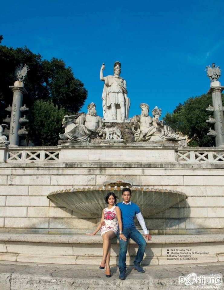 เต้ย-พงศกร & วาววา-ณิชารีย์ @ HONEYMOON+TRAVEL vol.13 no.153 February 2015