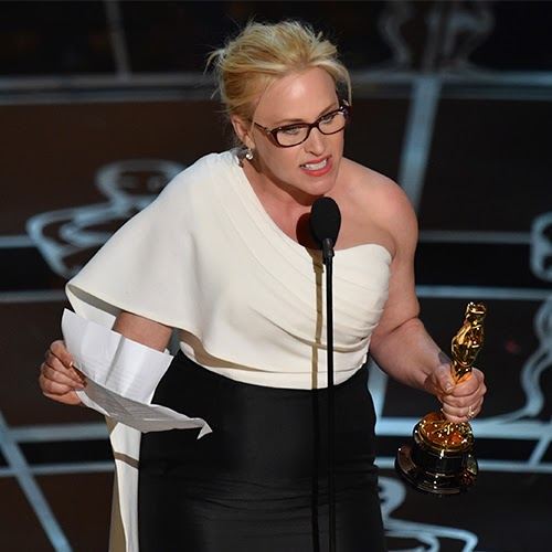 นางเลิศนะ Patricia Arquette ชอบชุดนาง...มันคล้ายมาก