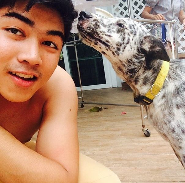 "กัส"  ลูกชายคนโต ท๊อป ดารณีนุช