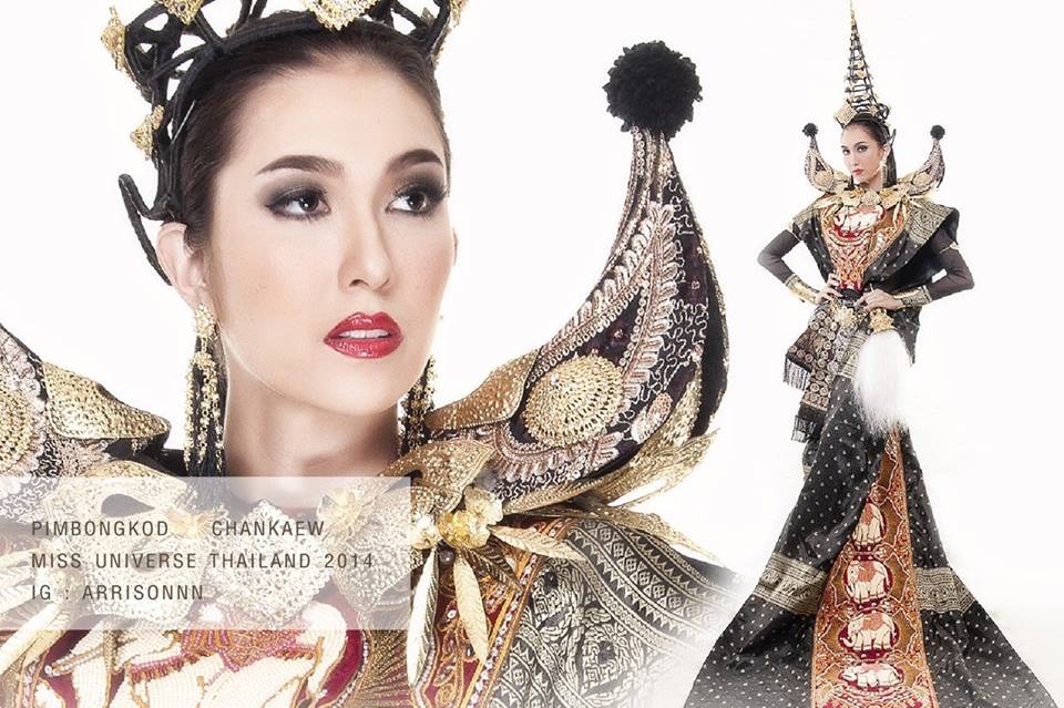 แอลลี่-พิมบงกช Miss Universe Thailand 2014