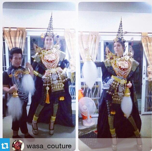 แอลลี่-พิมบงกช Miss Universe Thailand 2014