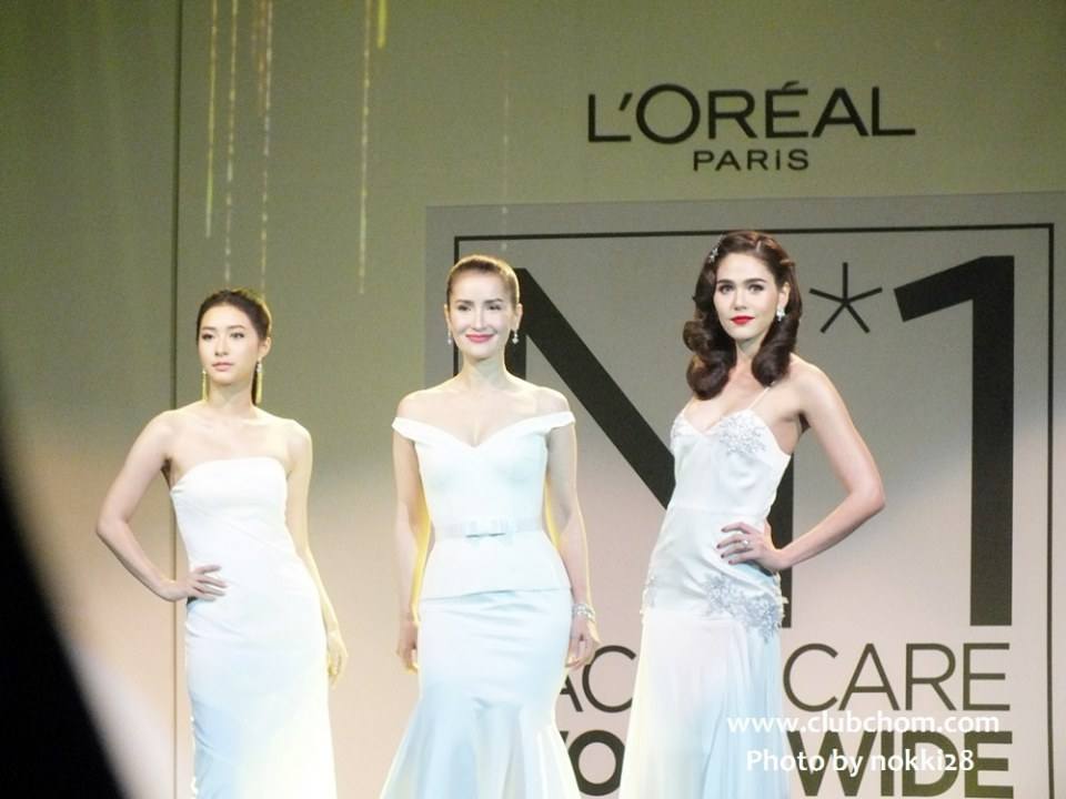 สวยหรูอลัง ชมพู่ อารยา-แอน ทองประสม-มิว นิษฐา เปิดตัว3พรีเซ็นเตอร์ลอลีอัลในงาน No.1 Skincare L'Oréal Paris