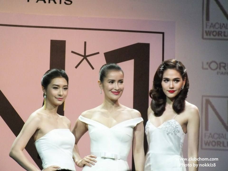 สวยหรูอลัง ชมพู่ อารยา-แอน ทองประสม-มิว นิษฐา เปิดตัว3พรีเซ็นเตอร์ลอลีอัลในงาน No.1 Skincare L'Oréal Paris