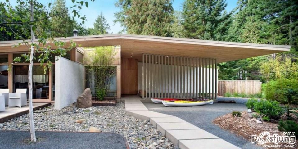 Brown Cabin by D&rsquo;arcy Jones Architecture