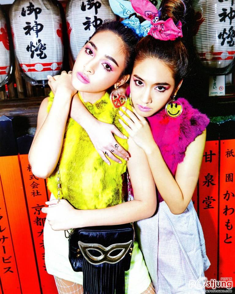 มิน-พีชญา & ปุ๊กลุ๊ก-ฝนทิพย์ @ KAZZ vol.8 no.103 February 2015