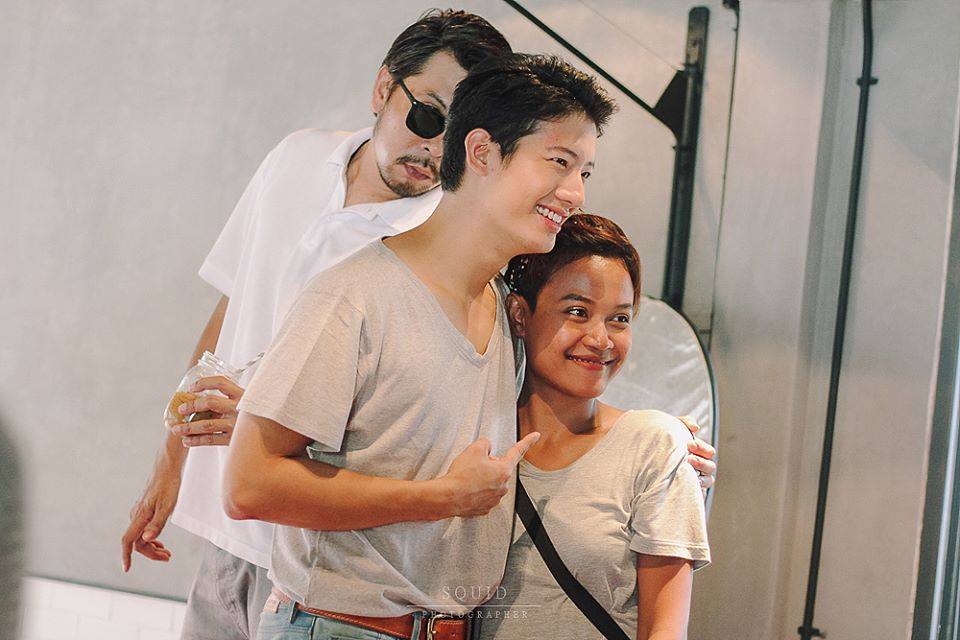 BEHIND "อั้ม-เป้" การถ่ายภาพโปสเตอร์ประกอบภาพยนตร์ Single Lady เพราะเคยมีแฟน!!