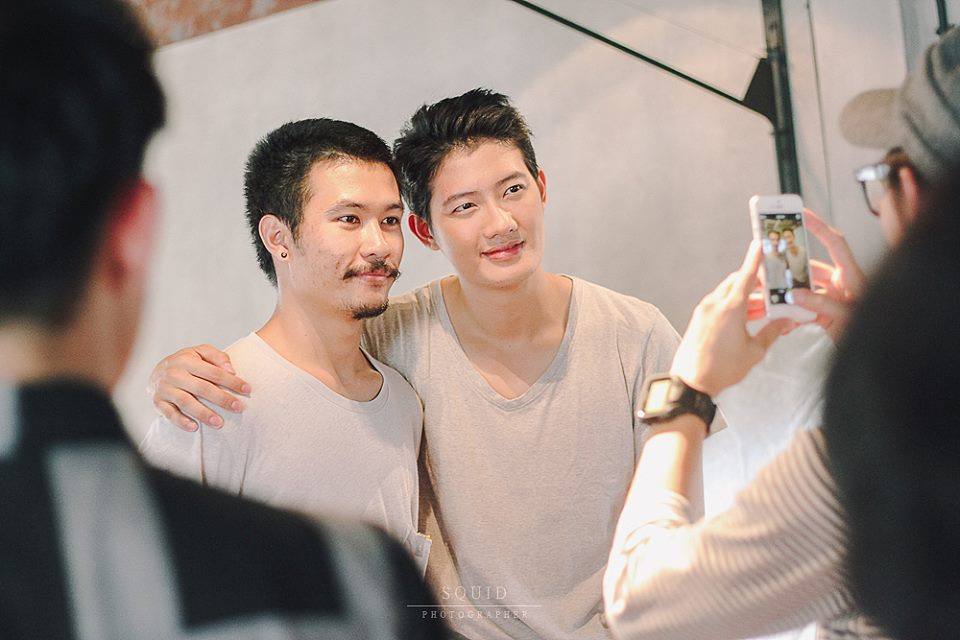 BEHIND "อั้ม-เป้" การถ่ายภาพโปสเตอร์ประกอบภาพยนตร์ Single Lady เพราะเคยมีแฟน!!