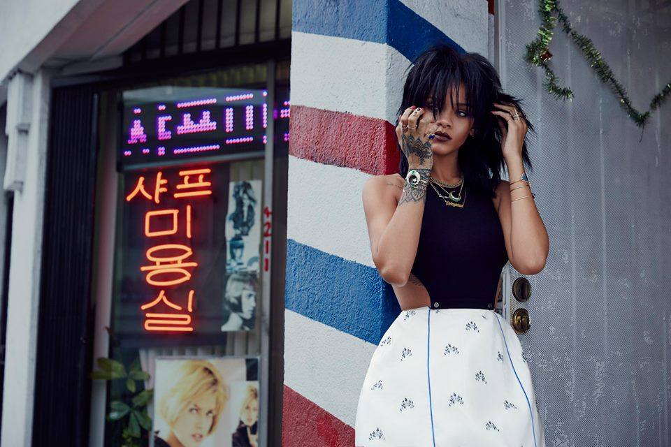 Rihanna @ W Magazine Korea March 2015