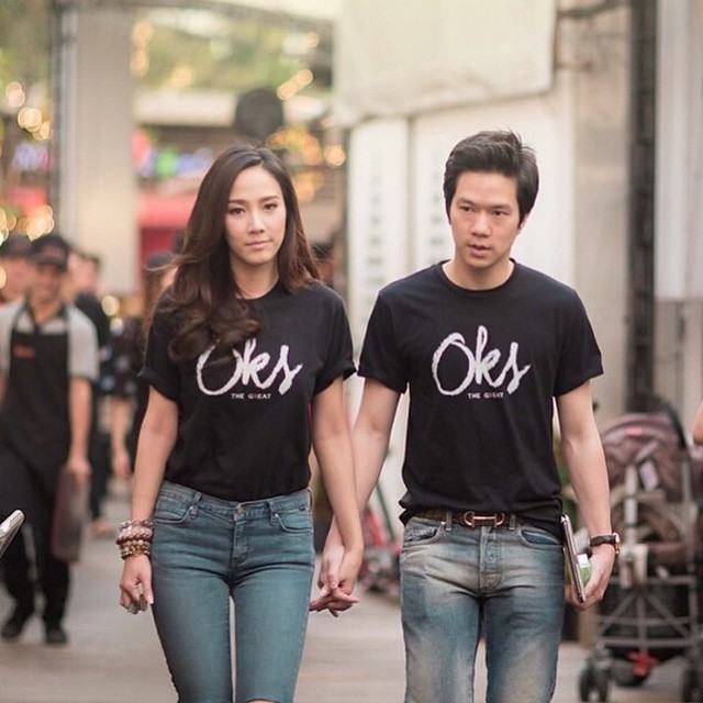 'อั้ม & แอมป์' มุ้งมิ้ง กระชากวัย ใส่เสื้อคู่!!