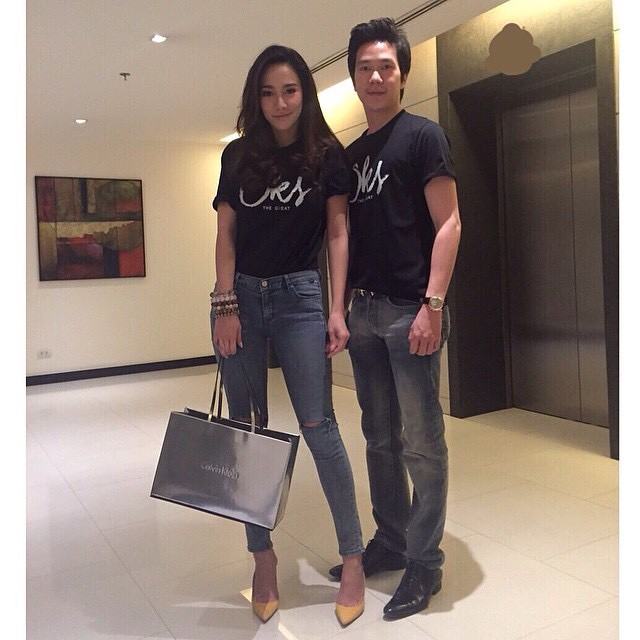 'อั้ม & แอมป์' มุ้งมิ้ง กระชากวัย ใส่เสื้อคู่!!