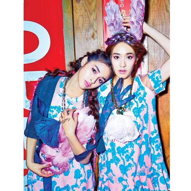 มิน พีชญา & ปุ๊กลุ๊ก ฝนทิพย์ In KAZZ Magazine Vol.8 No.103 February 2015