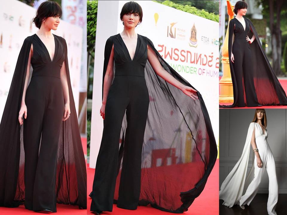 ใหม่-ดาวิกา ชุดเดินพรมแดงสุพรรณหงส์ ครั้งที่ 24 สวยเฉี่ยวมาก