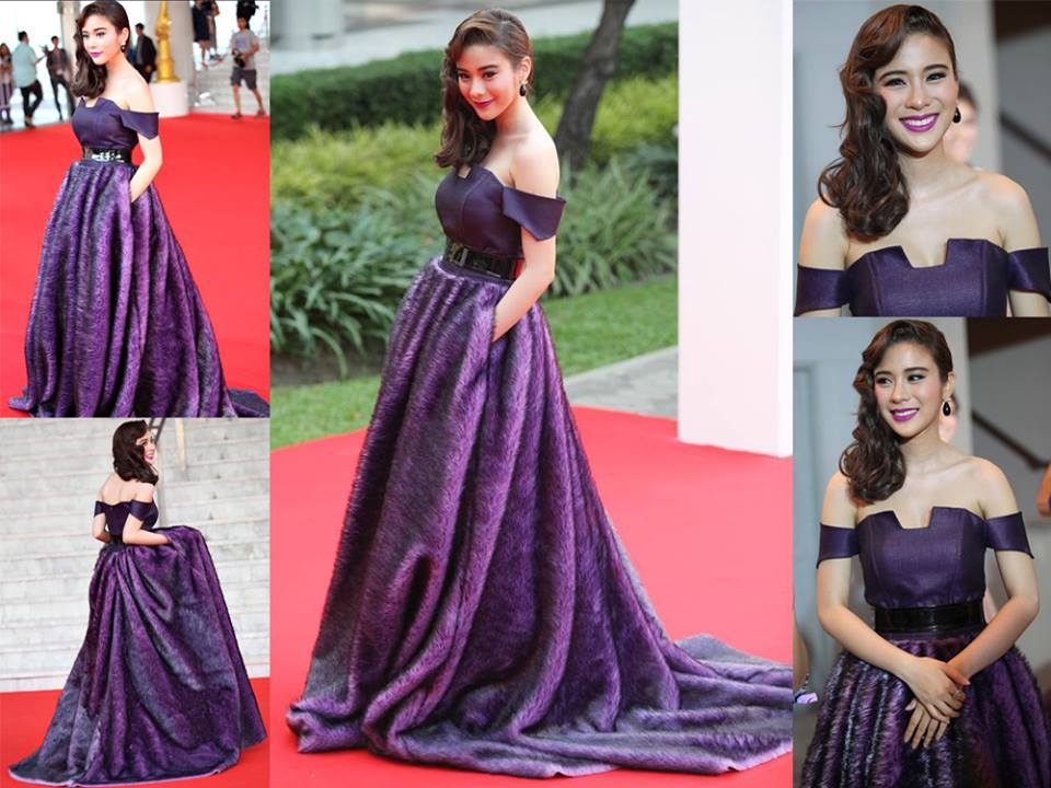 เก้า-สุภัสสรา ชุดเดินพรมแดงสุพรรณหงส์ ครั้งที่ 24 สวยงามดุจเจ้าหญิง