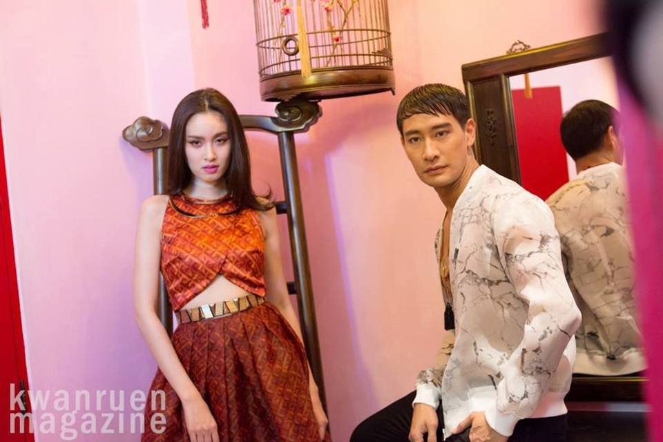 ป้อง-ณวัฒน์ & ปอย-ตรีชฎา @ ขวัญเรือน vol.47 no.1039 March 2015