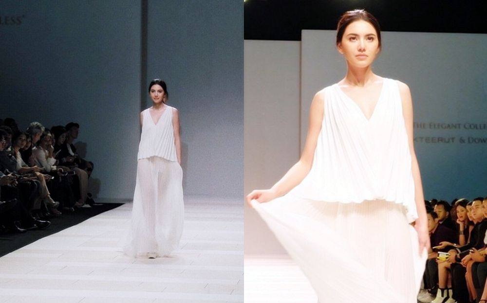 "ใหม่ ดาวิกา" สวยสง่าเลอค่าในงาน Downy และ งาน Elle Fashion Week 2015