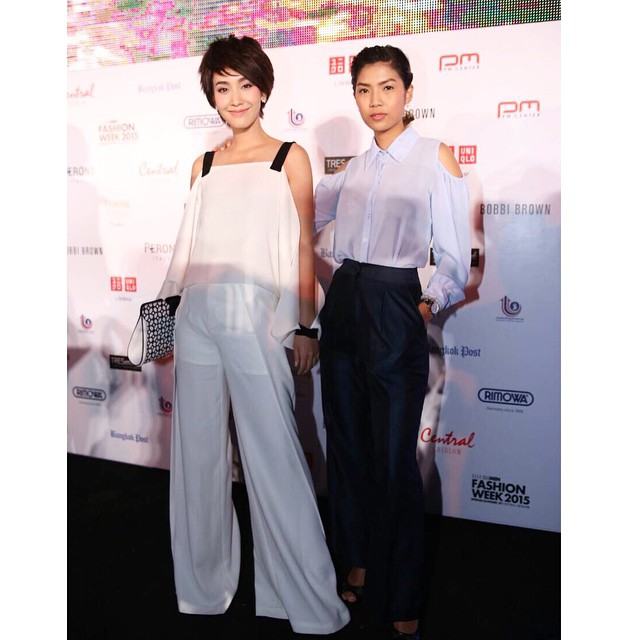 "มิน พีชญา" ในงาน Elle Fashion week 2015 มาในลุคผมสั้น!!