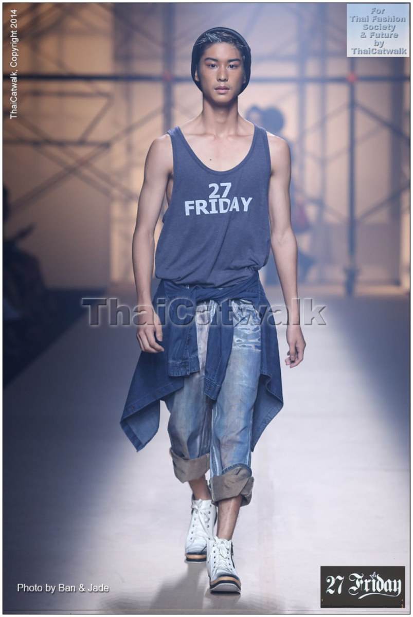 ELLE Fashion Week 2014 คนงานก่อสร้าง