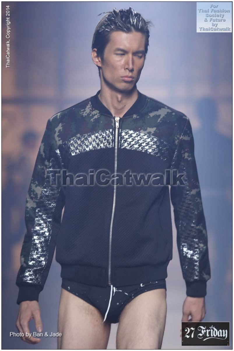 ELLE Fashion Week 2014 คนงานก่อสร้าง