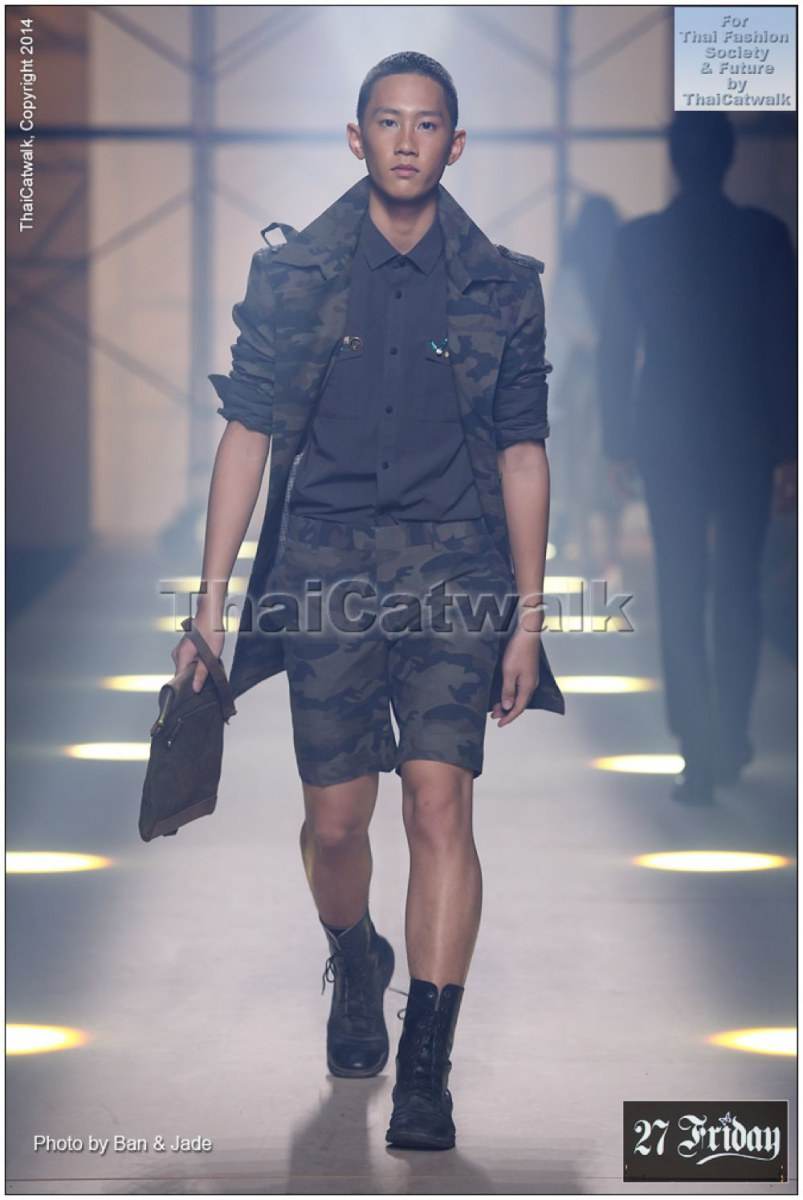 ELLE Fashion Week 2014 คนงานก่อสร้าง