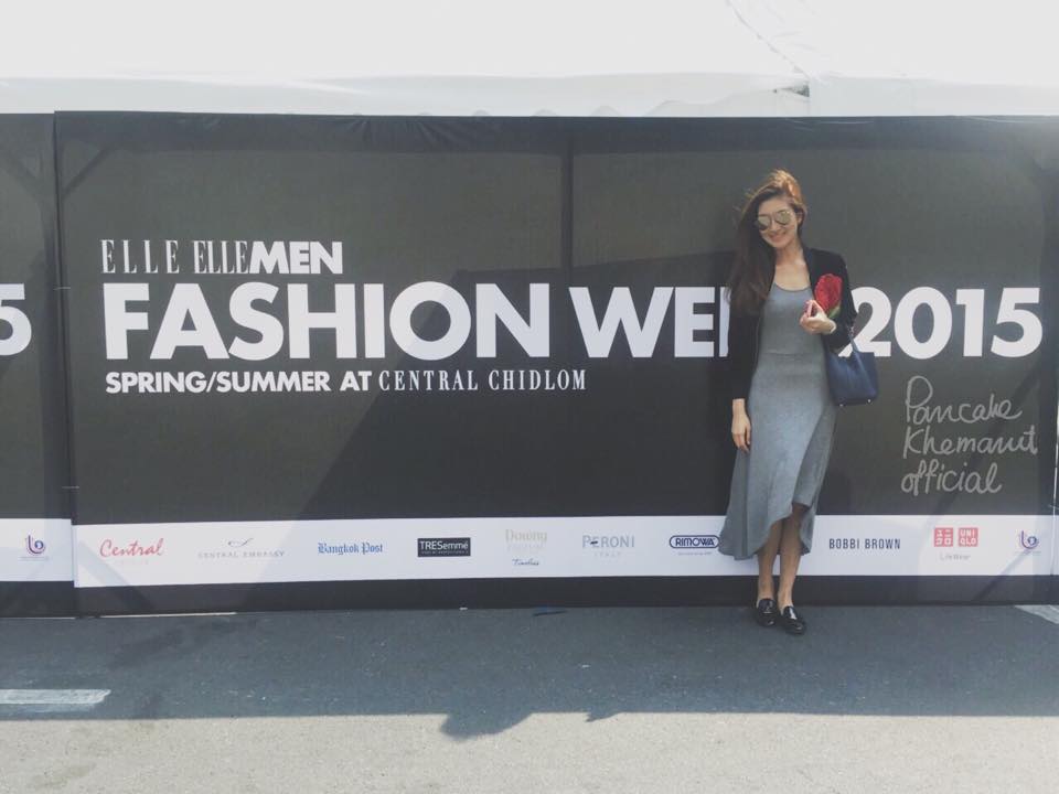 &lsquo;แพนเค้ก เขมนิจ&rsquo; ทวงบัลลังก์ซูเปอร์โมเดล ดีกรีนางเเบบโลก ในงาน Elle Fashion Week 2015