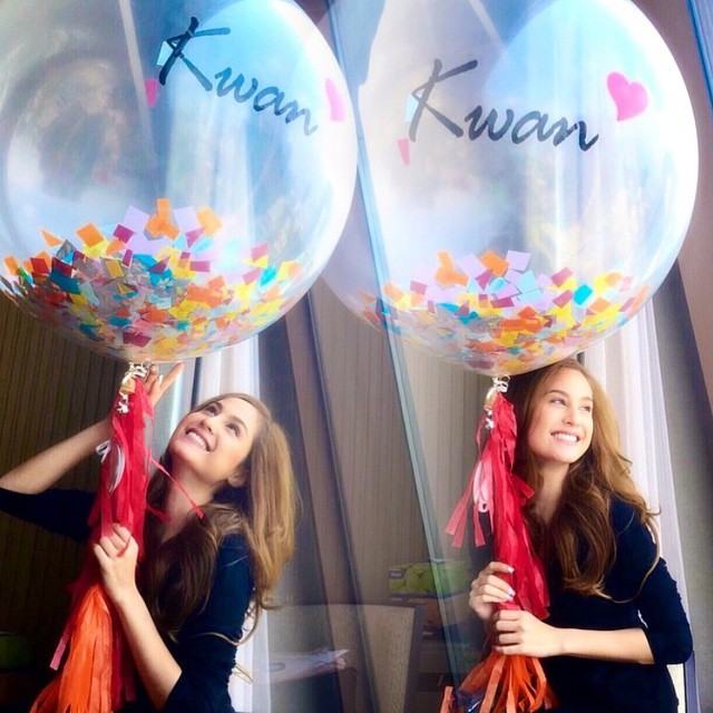 Happy birthday Kwan Usamanee ย้อนหลัง จากกองไม่สิ้นไร้ไฟสวาท