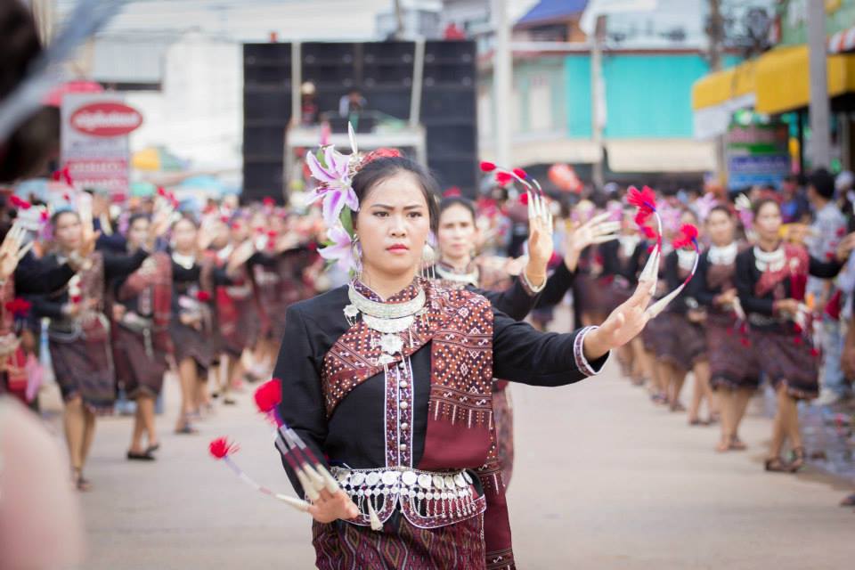 ประเพณีบุญบั้งไฟ อ.วังสามหมอ 2557