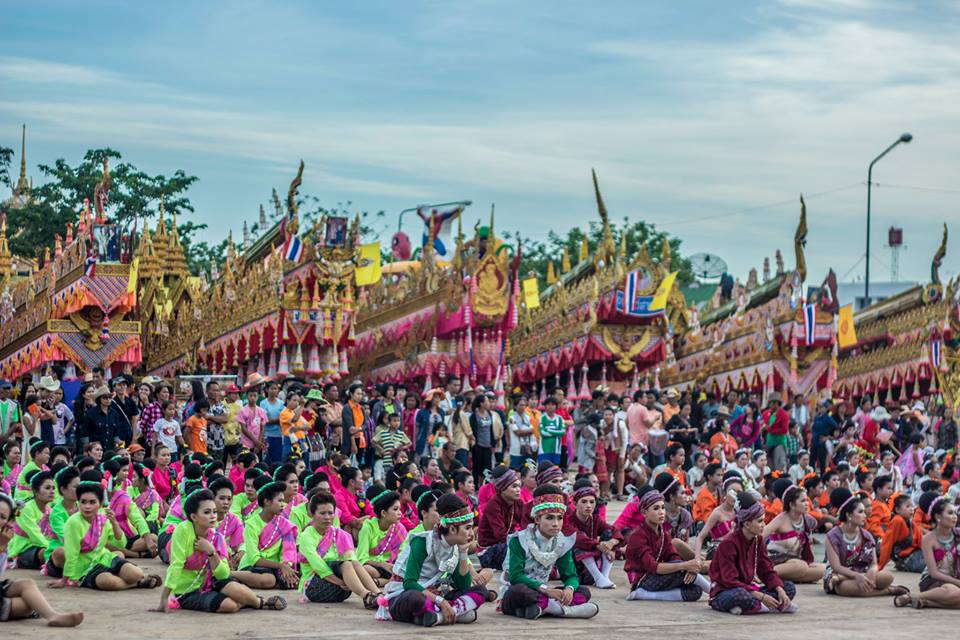 ประเพณีบุญบั้งไฟ อ.วังสามหมอ 2557