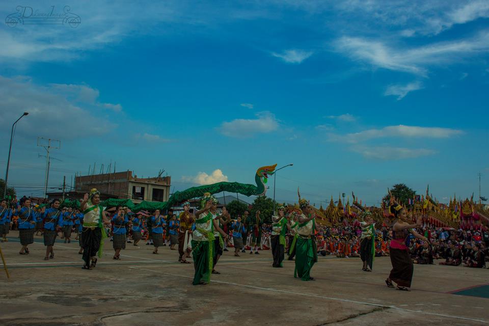 ประเพณีบุญบั้งไฟ อ.วังสามหมอ 2557